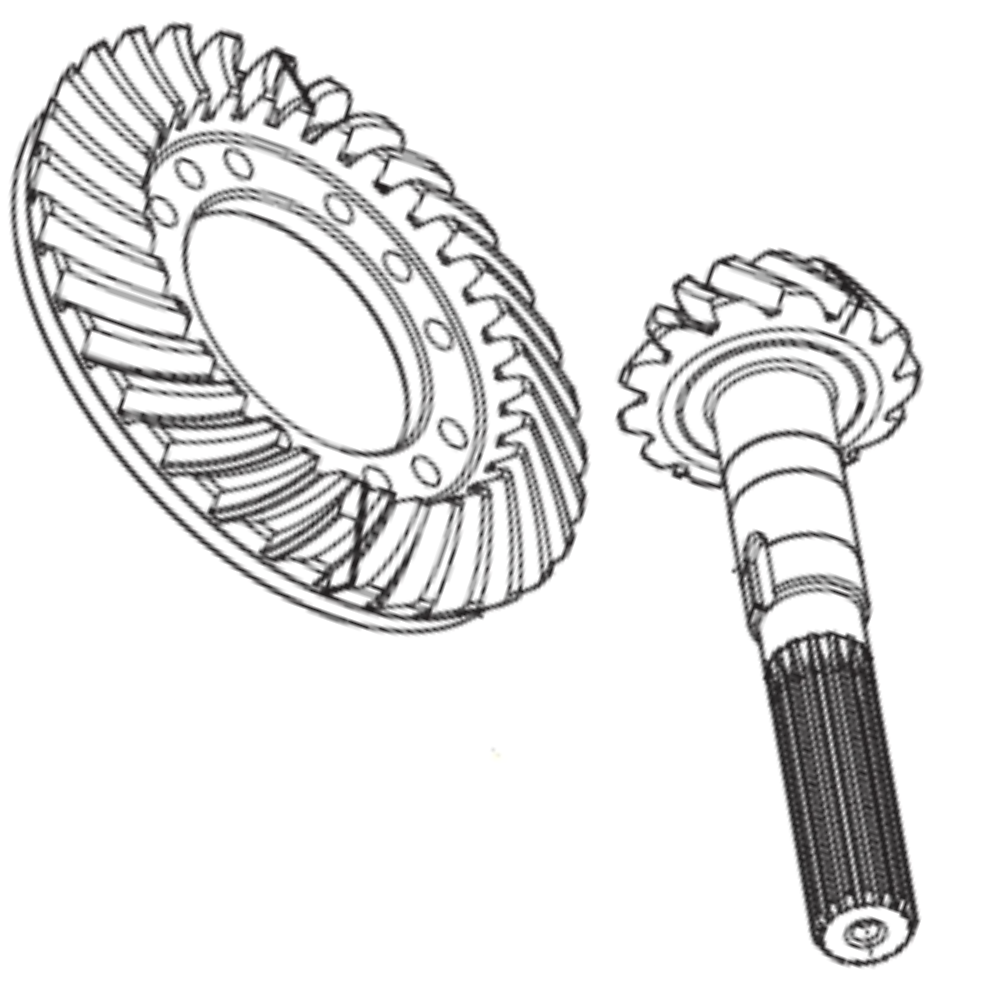 CIL Genuine 68471 Bevel Gear Set 12/32 for Carraro 26.22 | SafeSparesOnline